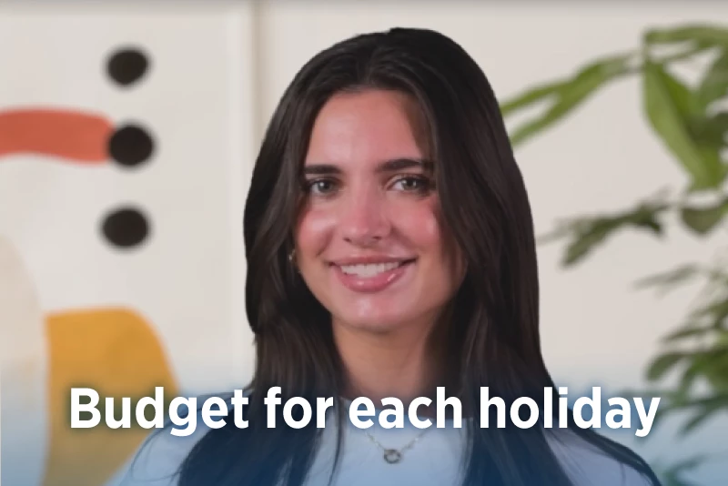 Smart Money holiday stress infographic