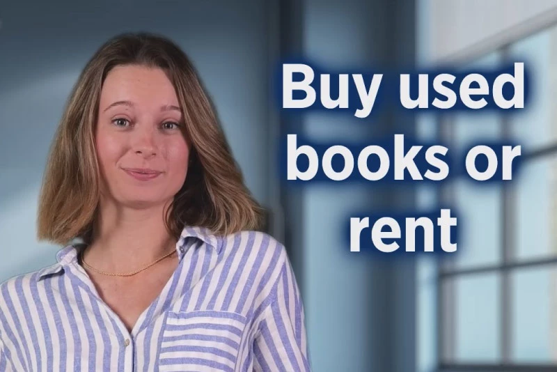 Savings on Textbooks infographic